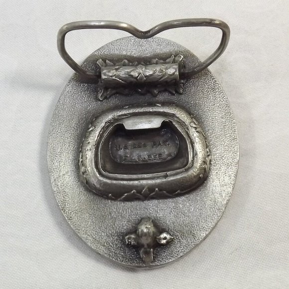 WESTMIN Mining Oil Sector Beer Bottle Opener Belt Buckle - Picture 6 of 10